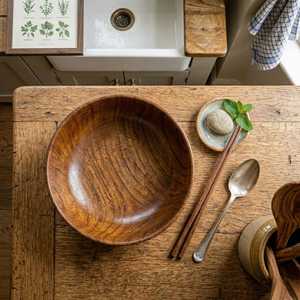 Tazón de Sopa de Madera, Tazón de Cocina Tradicional Hecho a Mano - Product Image 2