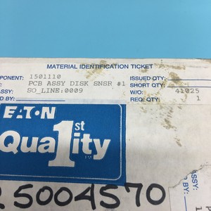 EATON/NOVA 1501110 DISK SENSOR PCB BOARD, 157487 - อุปกรณ์และอะไหล่เซมิคอนดักเตอร์ระดับโลกที่เชื่อถือได้ - Product Image 6