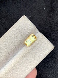 Zafiro amarillo natural facetado, piedra preciosa suelta para hacer joyas, anillo, colgante, pendientes, regalo para mujer - Product Image 5