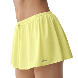 Conjunto de Chaqueta Corta con Cremallera y Falda de Tenis Personalizado para Mujer, Conjunto de 2 Piezas, Ropa Deportiva Ligera y Elástica, Verano, OEM, Marca Privada - Product Image 4