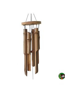 Artisan Bamboo <b>Wind</b> <b>Chime</b> Decorative Hanging Craft for Home Garden Resort Hotel Spa Decoration and Gift Collection Eco Friendly - Product Image 5
