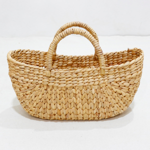 Eco-Friendly Seagrass Rectangle Multifunction <b>Straw</b> Flower Gift <b>Basket</b> Handmade Rustic Creative Woven Portable - Product Image 2