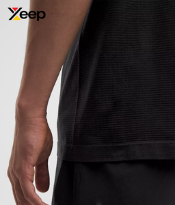 เสื้อกล้ามออกกำลังกายผู้ชาย XEEP Factory Direct Sales รุ่น XC-GTT-24 ระบายอากาศได้ดี แห้งเร็ว ผ้าถัก 100% คอตตอน คอกลม สีพื้น OEM - Product Image 4