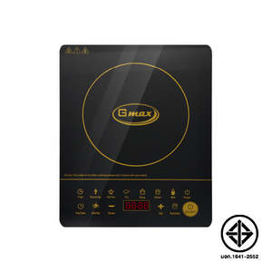 Cuisinière électrique Gmax IC-C12 1650W à brûleur unique avec commande tactile, plaque en verre, prise EU, commande par bouton pour la cuisson - Product Image 4