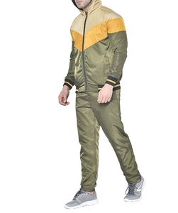 Custom Winter Printed Activewear <b>Tracksuits</b> for Men 2-Piece Jogging Sweat Suit Set Drawstring Closure <b>Polyester</b> <b>Tracksuit</b> - Product Image 1