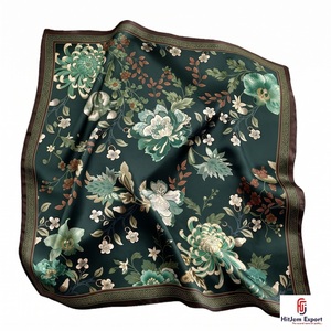 Pañuelo Corto Estampado Premium, Fabricante Textil OEM ODM de Marca Blanca Personalizada, Proveedor de Accesorios de Moda para Exportación - Product Image 4