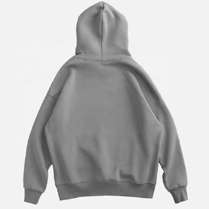 Sweat-shirt à capuche pour homme Bigwood Sports, logo personnalisé, hiver, ODM, coton de haute qualité, impression numérique, anti-boulochage, col haut - Product Image 4