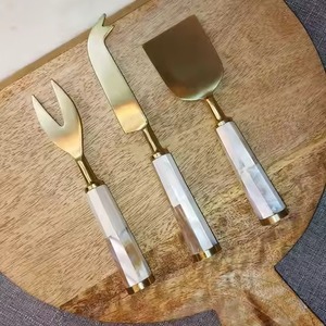 Professional Stainless Steel <b>Cheese</b> <b>Knife</b> <b>Set</b> <b>Cheese</b> Cutter Tools for Commercial Dining - Product Image 1