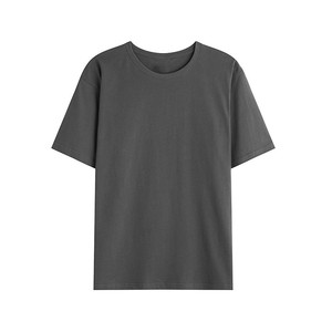 T-shirts unisexe grande taille en gros pour hommes, t-shirts en coton 100% personnalisables avec impression de logo pour hommes - Product Image 1