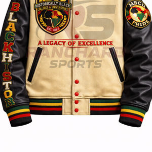 Veste universitaire légère pour homme HBCU, coupe confortable, veste universitaire personnalisée, veste de collège, veste universitaire sur mesure - Product Image 3