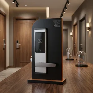 TES 8002S Smart Hotel RFID Lock Waterproof Electronic Key Card Door Lock with Premium Stainless Steel Body Secure Access Control - Product Image 3