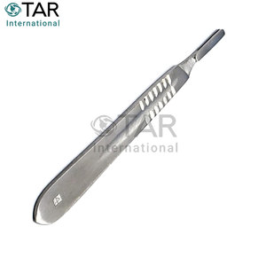 ด้ามจับโลหะ เหมาะสำหรับงานเดอร์มาแพลนนิ่ง และเครื่องมือผ่าตัดทางการแพทย์ ผลิตจากสแตนเลสคุณภาพสูง ทนทาน ใช้ซ้ำได้ - Product Image 3