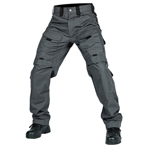 Men's Cargo Pants Casual Athletic Workwear Trousers Multi Pocket Full Length Custom Logo Outdoor Pants - Product Image 3
