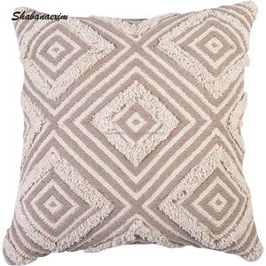 Luxury Moroccan Cotton Pillow <b>Cover</b> for Hotel Decor Handmade 18X18 Pillow <b>Covers</b> Bedroom <b>Boho</b> <b>Cushion</b> <b>Cover</b> Washable - Product Image 2