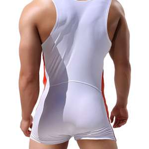 Custom New Arrival Spandex Wrestling Wear Men's Wrestling Singlet Team Wrestling Wear Suit Singlets Breathable - Product Image 3