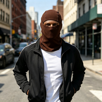 Balaclava de ski haute qualité pour hommes et femmes, emballage en boîte, coupe-vent et chaud, idéal pour les sports de plein air et l'alpinisme
