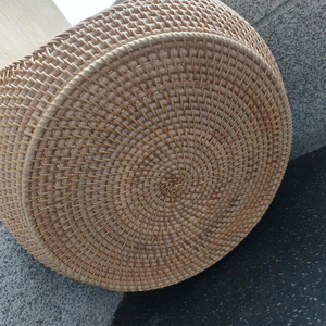 Round Dome Handwoven Rattan Pet Bed Cozy Enclosed Cat House Natural Wicker Pet <b>Basket</b> Comfortable Eco Friendly Handmade Pet Nest - Product Image 2