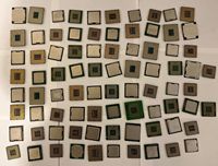 Chatarra de procesadores cerámicos de calidad con pines de oro (chatarra de CPU 486 y 386) en venta