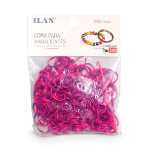Goma para Manualidades Rosa Morado 300 Piezas Ref221368 - Product Image 1