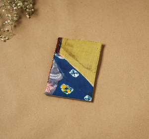 Multicolor Patchwork Fabric Notebook Handmade Paper Journal Cloth Cover Diary Travel Writing Sketchbook Memo Pad Gift <b>Notes</b> <b>Book</b> - Product Image 2