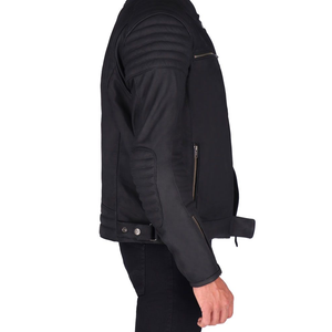 New Arrival Men's Lightweight Winter Custom Motorbike Leather <b>Jacket</b> High Quality Outdoor Sportswear Windproof Plus Size - Product Image 2