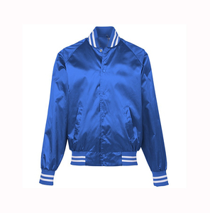 Chaquetas Varsity de Satén para Hombre de Primera Calidad al por Mayor, Hechas a Medida, Transpirables, Ropa Urbana, Chaquetas de Invierno de Satén para Hombre - Product Image 2