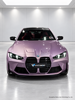 Film vinyle pour carrosserie automobile en PET de haute qualité, couleur camouflage sportive, vert venin satiné, 7,5 mil, effet caméléon, avec rejet de 90% des UV et des IR