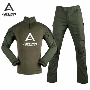 Conjunto de Uniforme de Camuflaje Personalizado Aifran, Ropa Deportiva Transpirable de Tela Elástica para Actividades al Aire Libre - Product Image 2