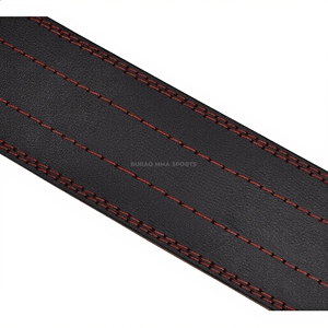 Cinturón de Levantamiento de Pesas para Entrenamiento en Gimnasio, Cinturón de Soporte de Fuerza con Logotipo Personalizado, Tamaño y Color por BURAQ MMA SPORTS - Product Image 3