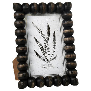 Marco de Fotos Rústico Vintage Hecho a Mano de Madera de Mango Sólida de Diseño Artesanal de Brownwood, Exhibición de Mesa de Primera Calidad - Product Image 1