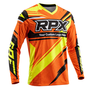 Jersey de Motocross Promocional con Logotipo Personalizado, Ropa de Motocross al por Mayor, Jerseys de Carreras Personalizados - Product Image 4