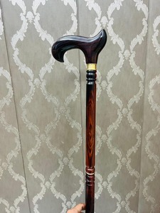 ไม้เท้าพับได้ทำจากไม้โรสวูดแท้ ของขวัญรับปริญญา - ไม้เท้าอเนกประสงค์ทำจากไม้โรสวูด ขนาด 37 นิ้ว (ประมาณ) - Product Image 5