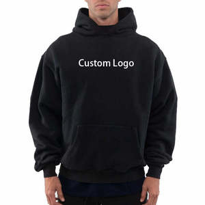 New French <b>Terry</b> 450gsm Hoddie Pullover Custom Blank 450 Gsm Heavy Oversized Heavyweight 100% Cotton Hoodie <b>Bulk</b> Men - Product Image 3