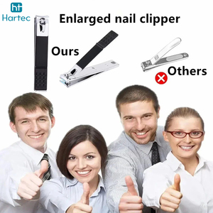 Travel Size Professional Stainless Steel Manicure and Pedicure Set Matte Black Dead Skin Cuticle Remover Nail Scissors Set - Product Image 5