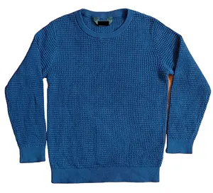 Vêtements de mode pour enfants chandails en gros pour bébés pull tricoté automne hiver pull solide pour garçons filles OEM - Product Image 1