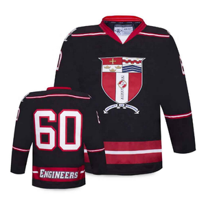Maillot de hockey sur glace unisexe pour adulte, personnalisé, respirant, léger, sans manches, col en V, imprimé animal, en polyester sublimé - Product Image 2