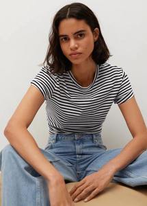 Camiseta Corta de Algodón para Mujer, Estilo Casual, Ajustada, Básica, para Verano, Elástica, para Uso Diario, Moda Urbana - Product Image 3