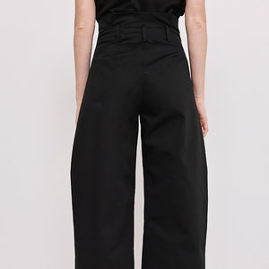 Women's Flare <b>Pant</b> With Pockets Wide Leg Cargo <b>Pants</b> High Waist Vintage Straight Denim Women Jean Trousers For Ladies - Product Image 2