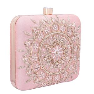 กระเป๋าคลัทช์ปักลายชาติพันธุ์ ราคาไม่แพง ทำมือ สวยเก๋ สำหรับสุภาพสตรี เหมาะสำหรับงานแต่งงาน งานปาร์ตี้ และโอกาสทั่วไป - Product Image 4