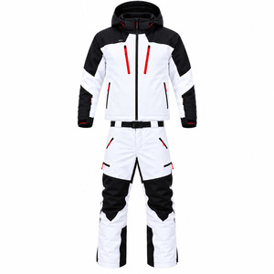 Ensemble de Combinaison de Ski Imperméable pour Hommes, Veste et Pantalon d'Hiver, Combinaison de Snowboard Coupe-Vent Isolée - Product Image 2