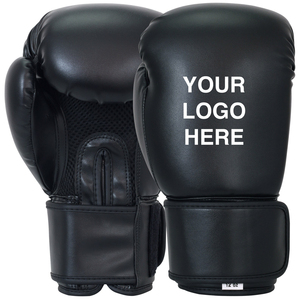Guantes de Boxeo de Cuero para Hombre, para Entrenamiento, Muay Thai, Sparring, Combate, Kick Boxing, Guantes para Saco de Boxeo Pesado para Adultos - Product Image 1