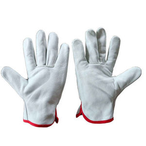 Guantes de Rescate Ligeros, Guantes de Protección de Seguridad Personalizados para el Trabajo, Guantes de Bombero Impermeables al por Mayor, Guantes de Cuero Vacuno Resistentes al Fuego - Product Image 3