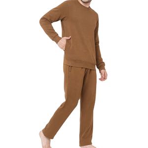 Survêtements pour hommes en tissu doux, manches longues, design personnalisé, prix abordable, anti-rétrécissement, nouvelle collection, poids lourd - Product Image 4