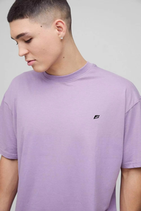 Camisetas de Hombre al por Mayor, Estilo Jersey, Oversize, 100% Algodón, 260 GSM, Corte Holgado, Manga Corta, Largo Extendido, Estilo Urbano, USA Tee - Product Image 2