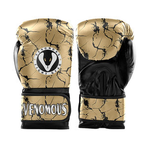 Gants de boxe professionnels en cuir pleine fleur de haute qualité, personnalisés OEM, colorés, pour l'entraînement et le punching - Product Image 1
