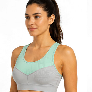 Sujetador deportivo acolchado para mujer, de alto impacto, para gimnasio, correr, yoga, fitness, entrenamiento, transpirable, con tirantes ajustables, ropa deportiva atlética - Product Image 5