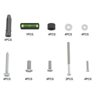 Supporto TV da Parete TMW798 di Alta Qualità con Livella a Bolla, Comodo e Pratico, Supporti e Carrelli per TV - Product Image 6
