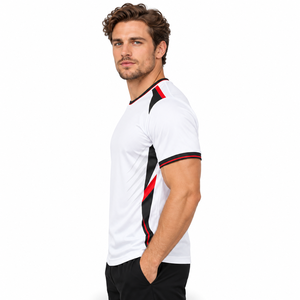 Camiseta de hombre de alta calidad con tela de algodón premium, ajuste cómodo y diseño elegante para uso casual diario. - Product Image 4