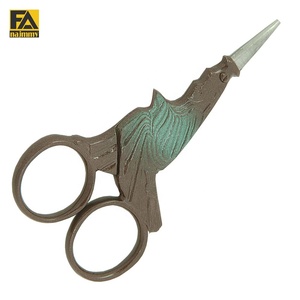 FA Najmmy Ciseaux à cuticules en métal, lame en acier inoxydable, manche rond, outil de beauté durable, pour adultes - Product Image 1