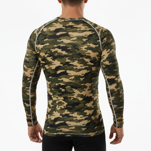 Rashguard de Alta Calidad para Hombre, Manga Larga, para Entrenamiento, Deportes Acuáticos, Deportes al Aire Libre, Secado Rápido, Tela de Poliéster y Nailon - Product Image 3
